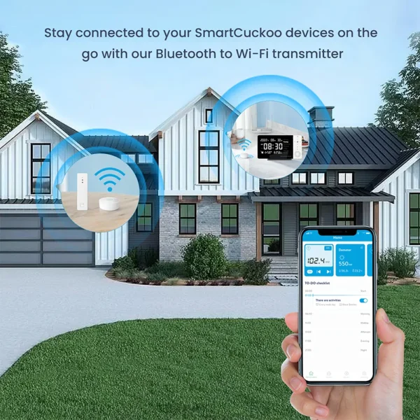 SmartCuckoo Bluetooth to WIFI Converter - Extend connection range to digital thermometer, Alarm Clock and more - Image 2