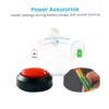 Large Talking Alarm Clock for the Visually Impaired, Dementia, offering stress relief Voice Messages for Elder care - Image 7